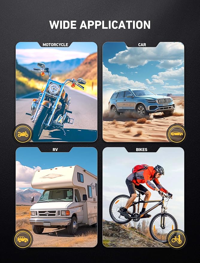 2-Pack Portable Tire Air Chuck with Clip, 1/4" FNPT Locking Air Chuck Tire Infator Nozzle with 360° Swivel Quick Plug, Closed Ball Lock On Air Chuck for Tire Air Compressor Accessories