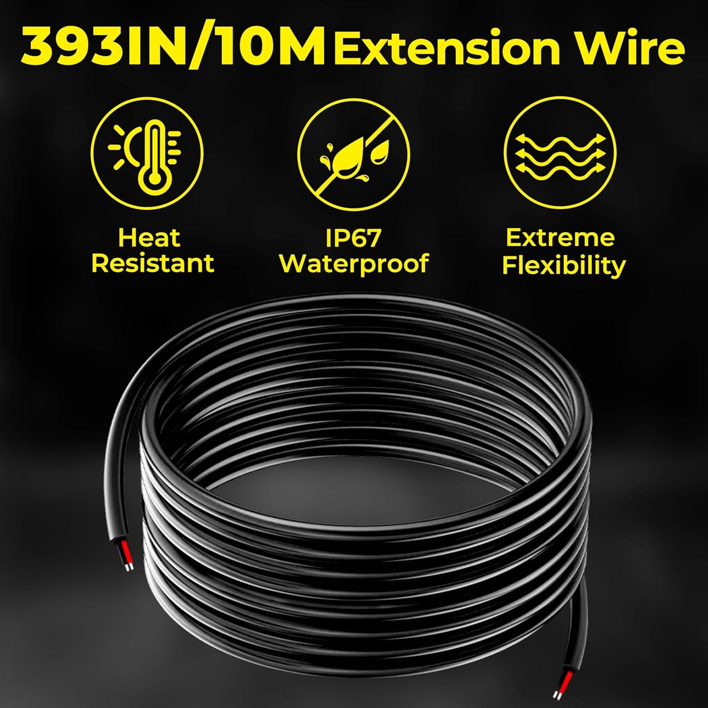 20 Pods 540 LEDs White Rock Lights with 11yd/10M Extension Wire, 6000K Super Bright Underglow Light, Waterproof IP67, 360° Full Angle Illuminate Rock Lights for Trucks Jeep UTV ATV SUV Boats