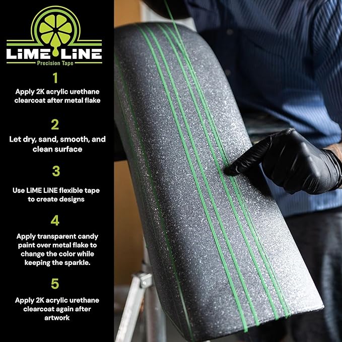 LiME LiNE Premium Automotive Basecoat Aerosol Spray Paint - Fast Drying- Custom Paint, Must Be Clearcoated! (Green + Purple + Blue)