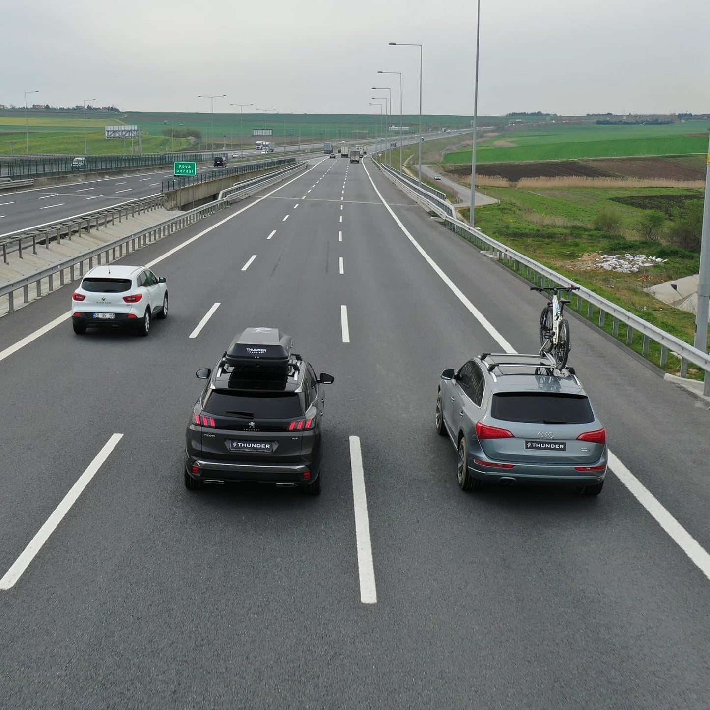 Roof Racks Cross Bars for Subaru Outback Wilderness 2024 2025 Cargo Carrier Bars Lockable Available in Black or Gray (Black)