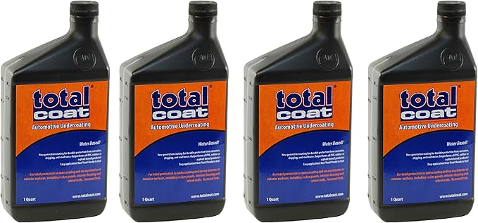 Total Coat Vehicle Undercoating - Sprayable Undercoating, Water-Based Formula, No Solvents