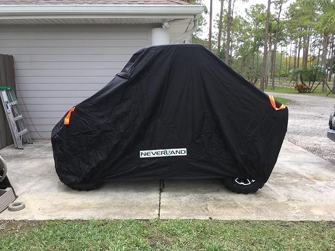 NEVERLAND UTV Cover Waterproof - All Weather Protection UTV Cover Compatible with RZR Polaris Ranger Yamaha Rhino Can-Am Commander Defender Honda Pioneer Sxs