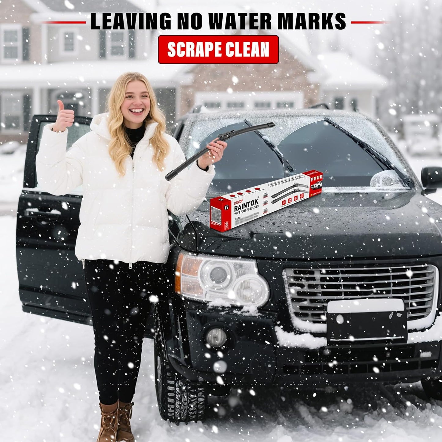 Windshield Wiper Blades Replacement for Kia Sportage 2011 2012 2013 2014 2015 2016 Original Factory Quality Front Rear Wipers Blade Set for My Car - 24" 18" 12" (Pack of 3)