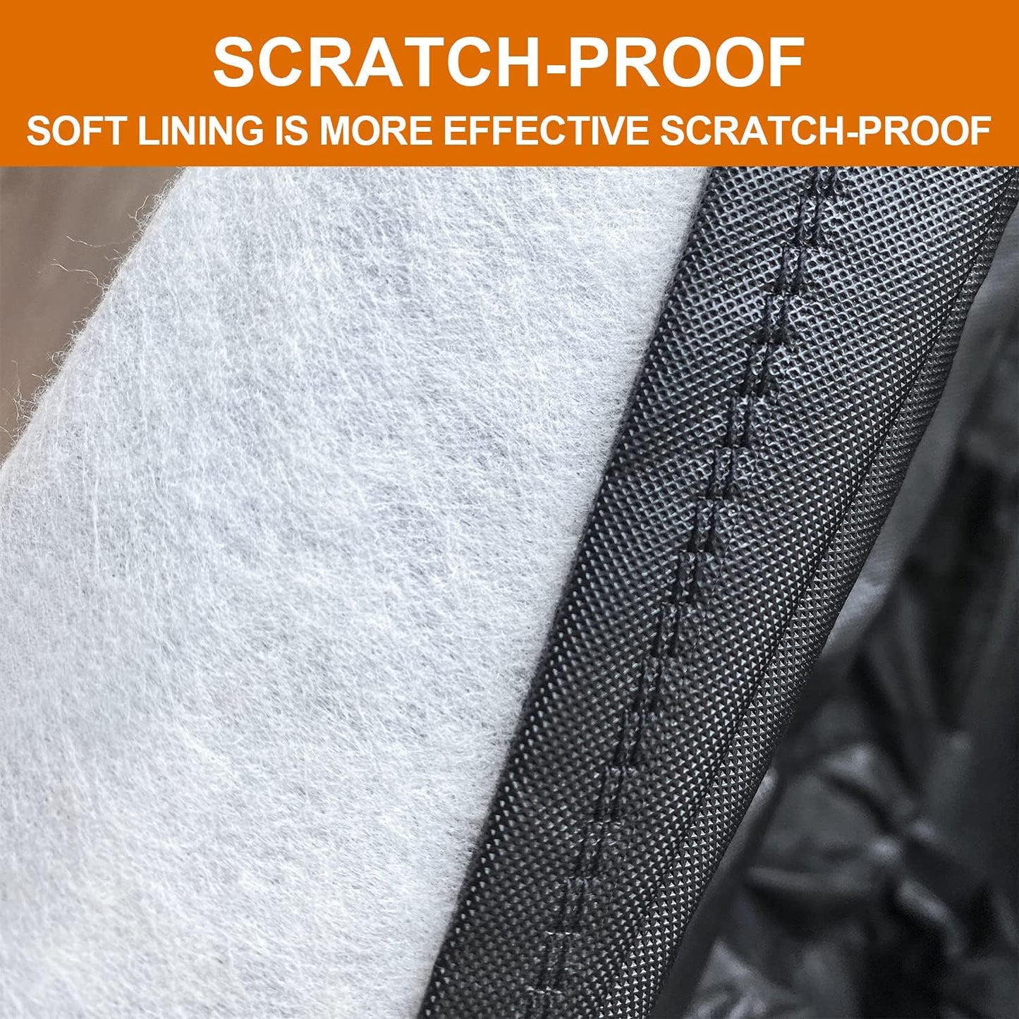 Kayme 7 Layers SUV Car Cover Custom Fit for Chevrolet Chevy Tahoe (2007-2025) Waterproof All Weather for Automobiles, Outdoor Full Cover Rain Sun UV Protection.