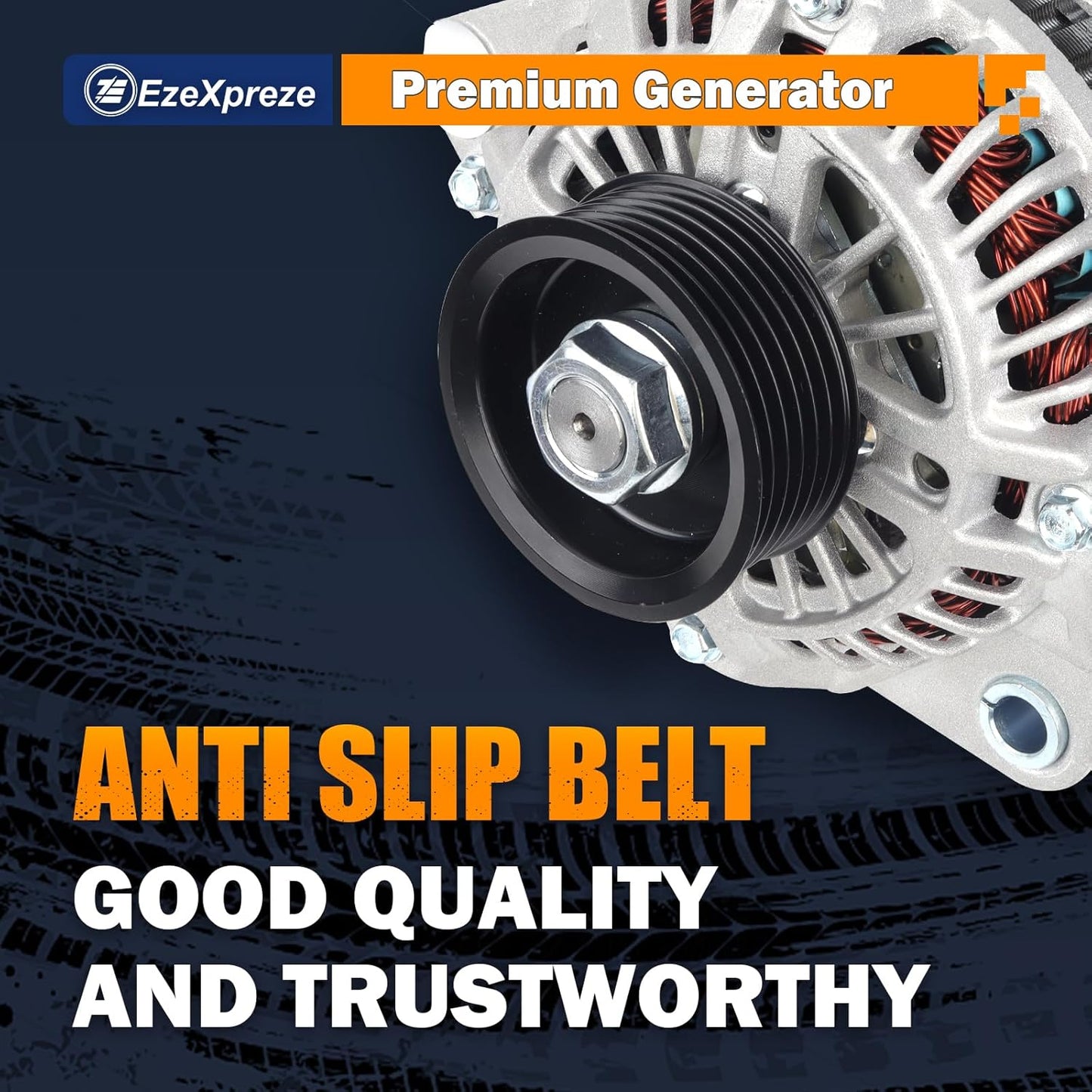 EzeXpreze Honda Civic Acur.a Alternator Replacement for 2001 2002 2003 2004 2005 EL L4 1.7L, 70AMP CCW 06311PLM505RM 31100-PLM-A01A02 02RM AHGA50 64 A005TA6991A 7091 7191 ZC 400-48035 13893N