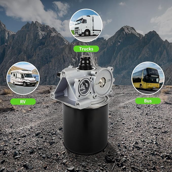 SCITOO R955300 Air Dryer for Volvo, Freightliner, Kenworth, Peterbilt, International, Western Star Trucks, Bus/RV/Other Compatible with Meritor Wabco System Saver 1200P (SS1200P) Series R955079