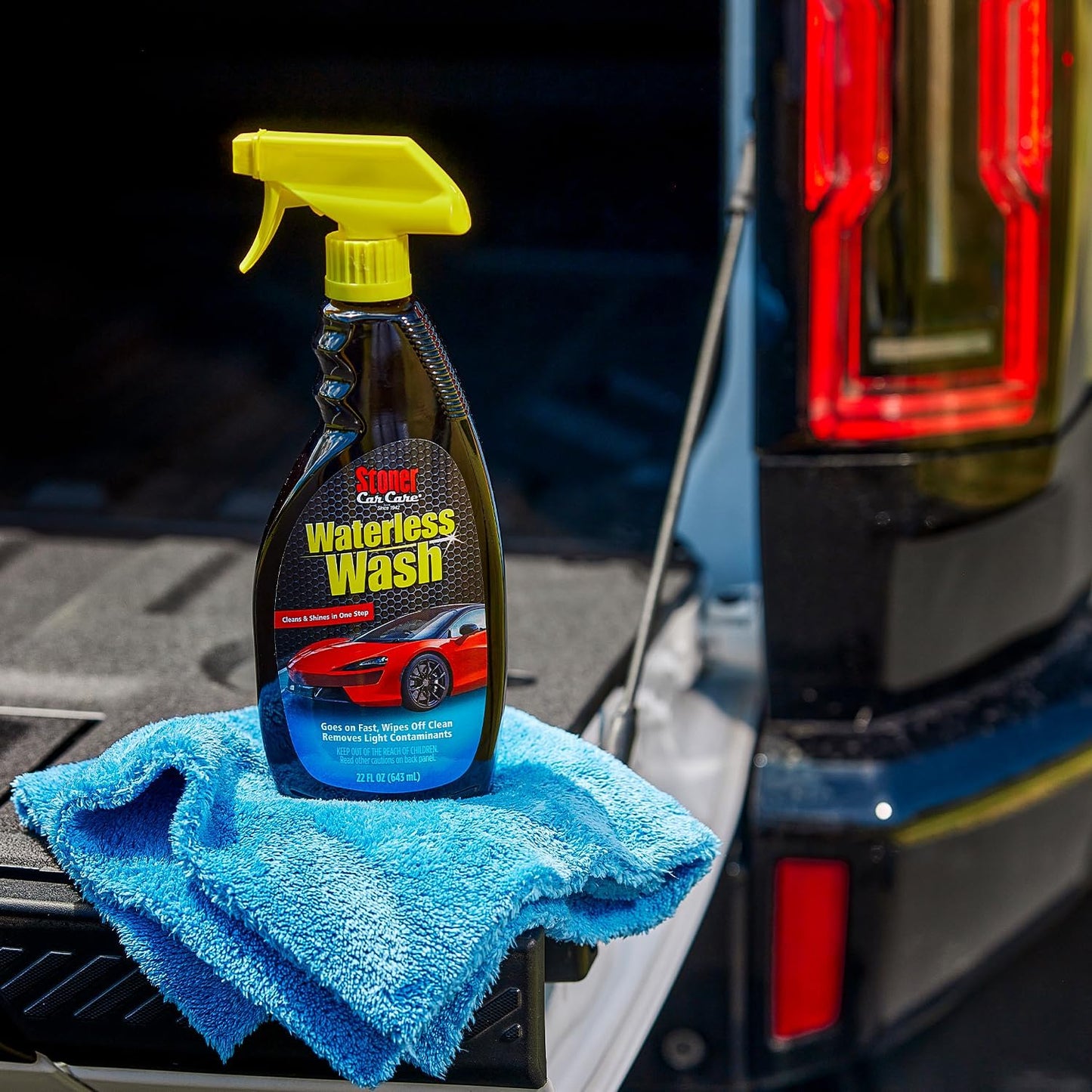 Stoner Car Care 92604-6PK Waterless Wash Car Detailing Spray – Safe, Scratch-Free Formula Quickly Cleans, Shines & Protects Cars, Trucks, Boats, Motorcycles, RVs & More – 22 Fl Oz, Pack of 6