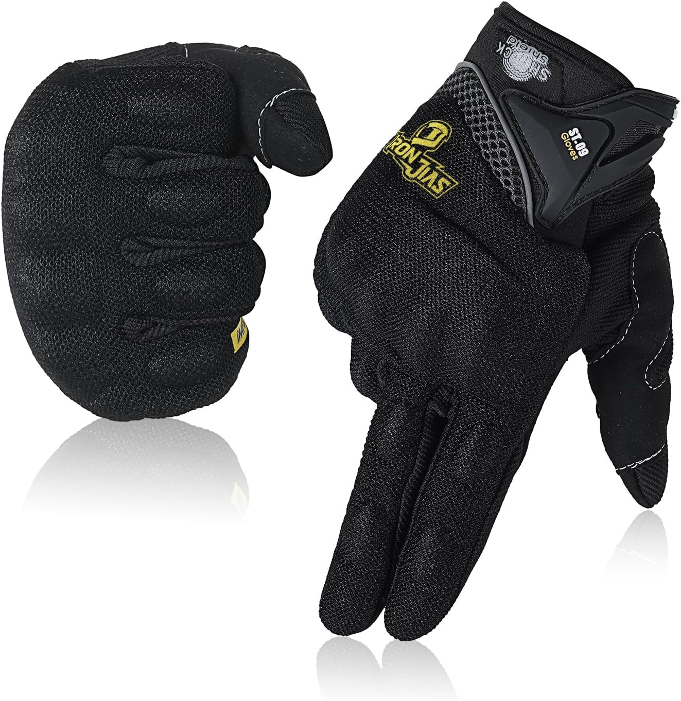 BORLENI Motorcycle Riding Gloves Touch Screen Full Finger Glove Motocross Road Racing Bike Outdoor Sports for Women Men