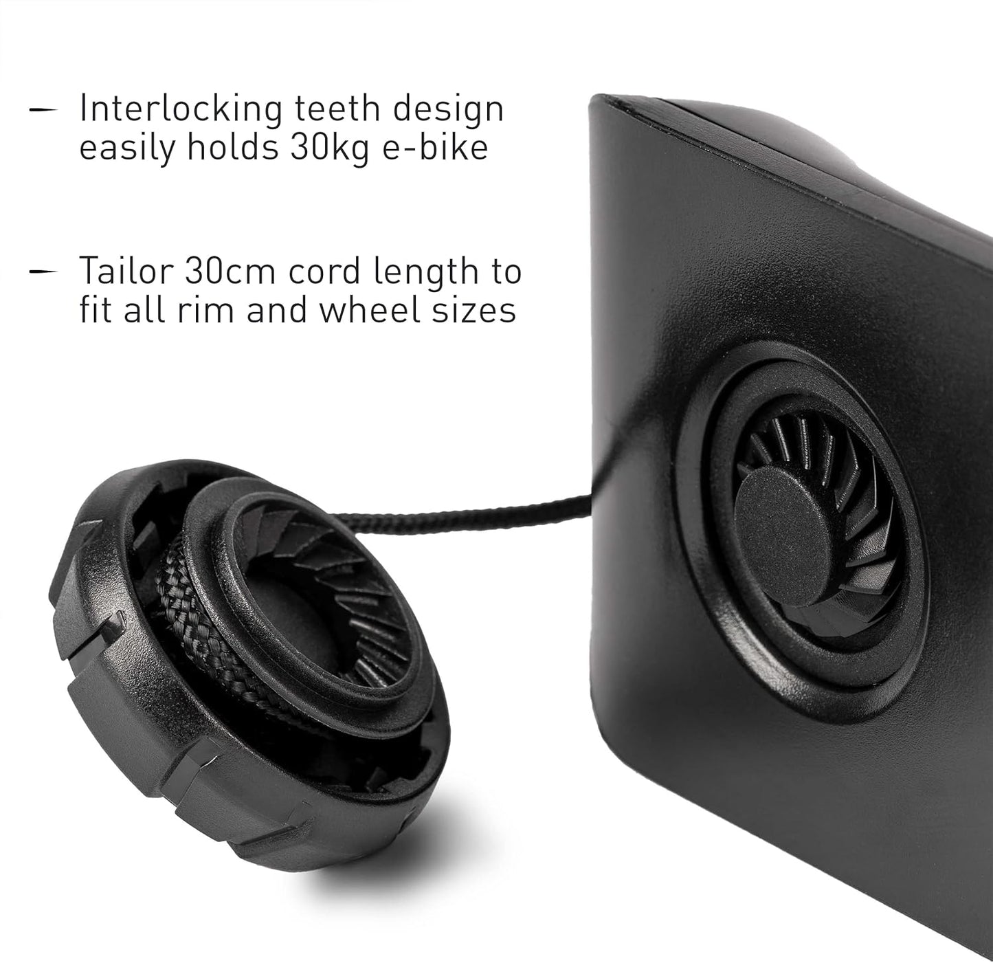 Hornit CLUG PRO | Wall Mounted Bike Rack | Secured by FIDLOCK | 5 Sizes | Easy to Install