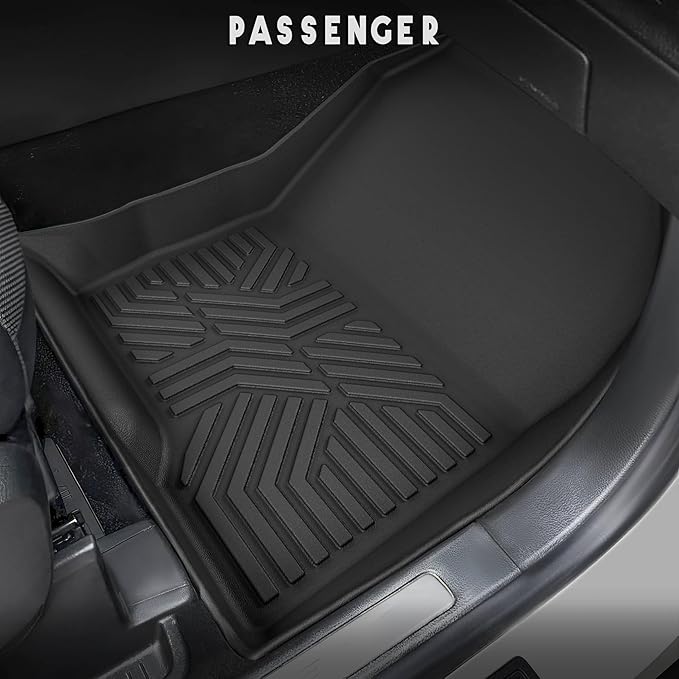 KARPAL Floor Mats for 2015-2025 2026 Ford Edge, All Weather TPE Protection Custom Fit Floor Liners, 1st & 2nd Row & Trunk Mat Car Mats for Edge