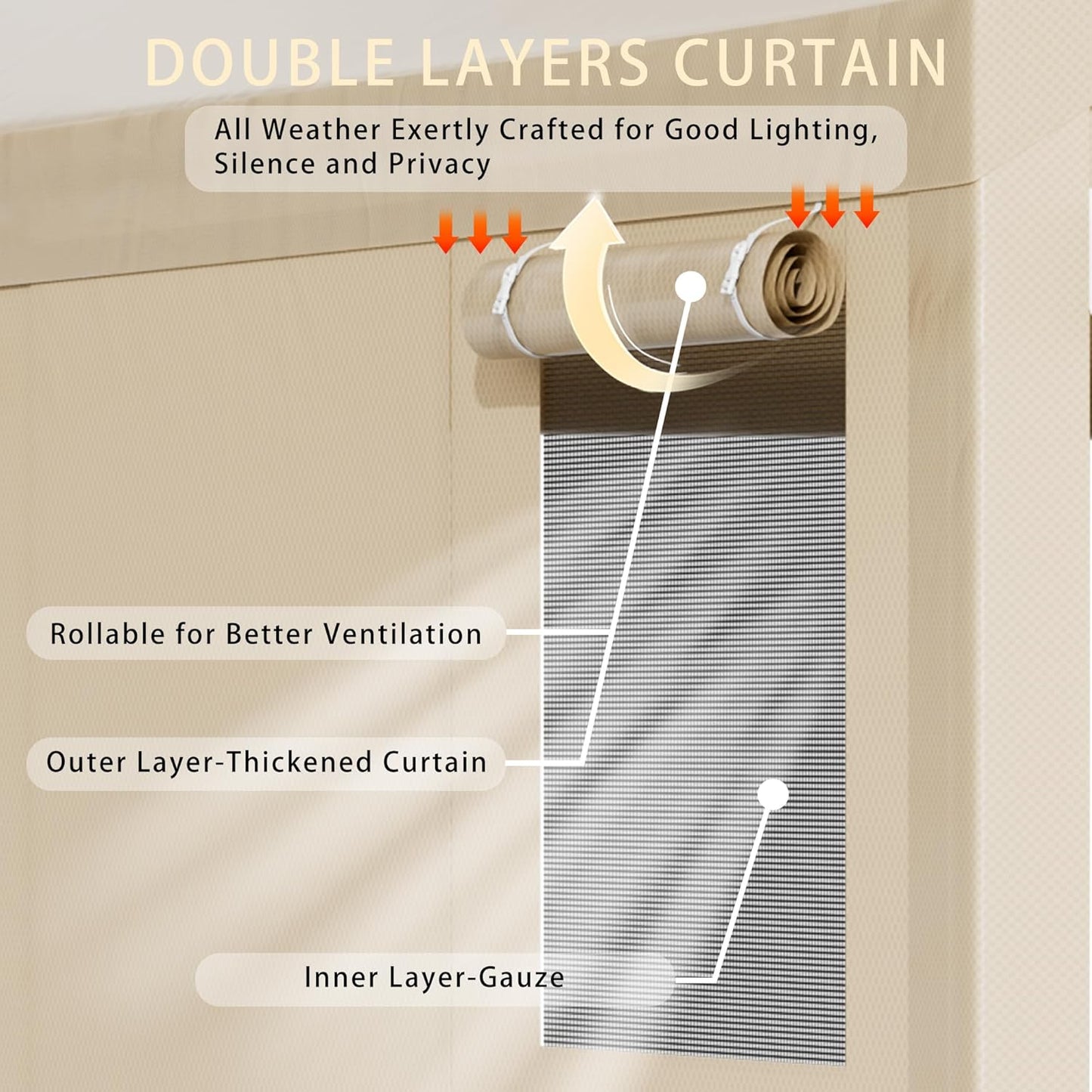 Walsunny Carport, 10x20 ft Heavy Duty Carport Canopy with Roll-up Windows, Portable Garage with Removable Sidewalls & Doors, Car Canopy with All-Season Tarp for Car, Truck, Boat