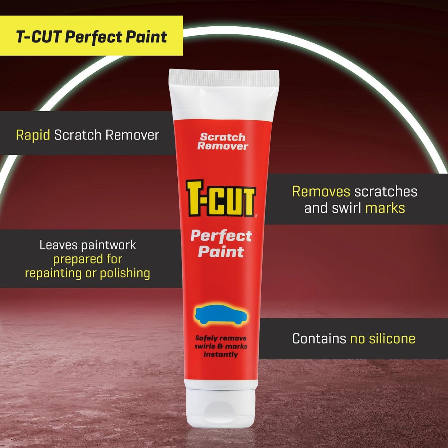 T-Cut Rapid Scratch Remover Paintwork Car Polish 5.3 Oz