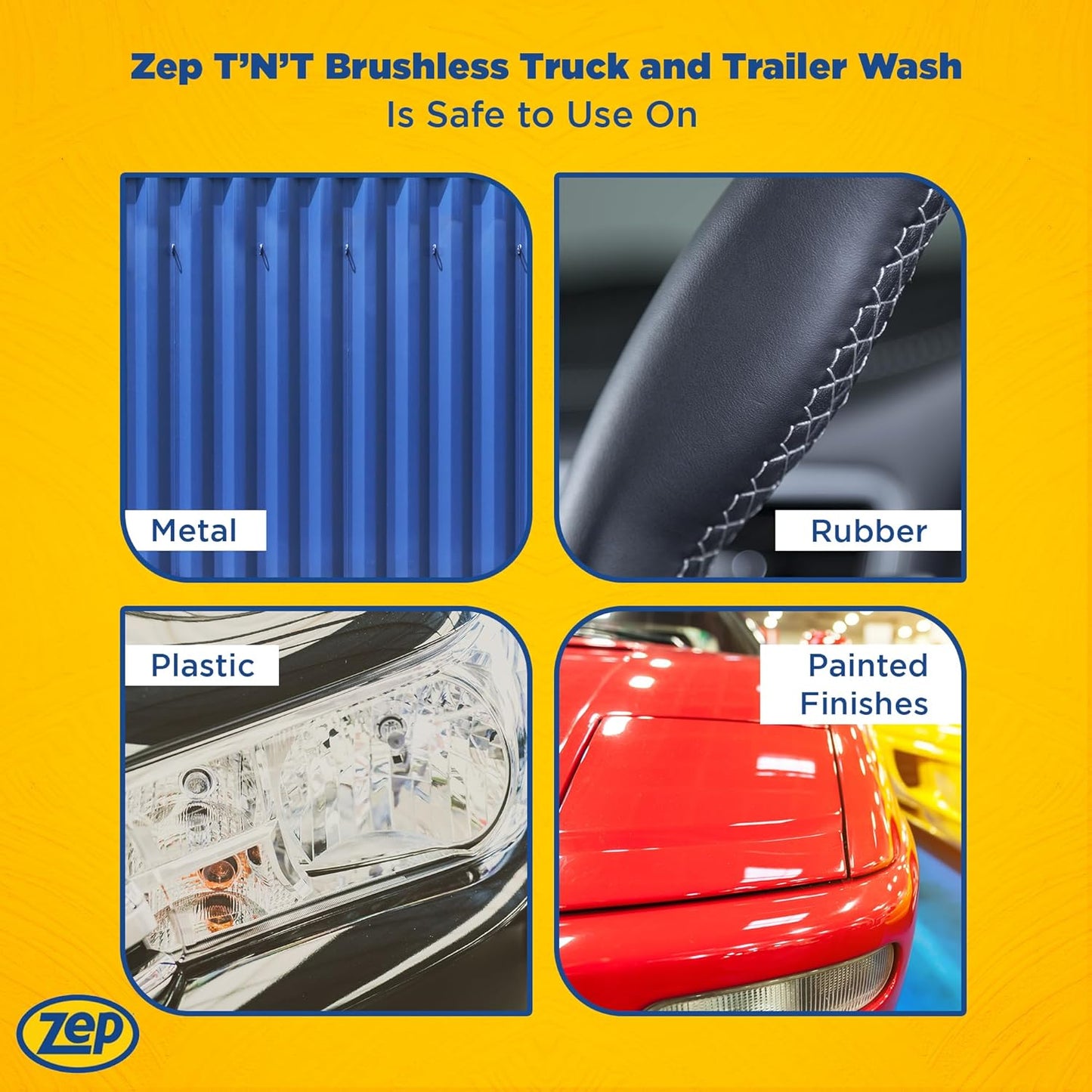 Zep TNT Truck and Trailer Wash - 55 Gallon (1 Drum) 37685
