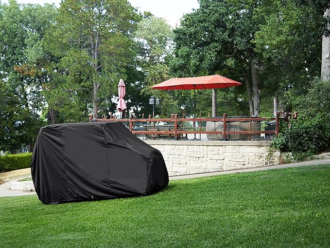 Covermates UTV Cover - Commercial Grade Vinyl, Weatherproof, Elastic Hem, Power Sports Covers, Black