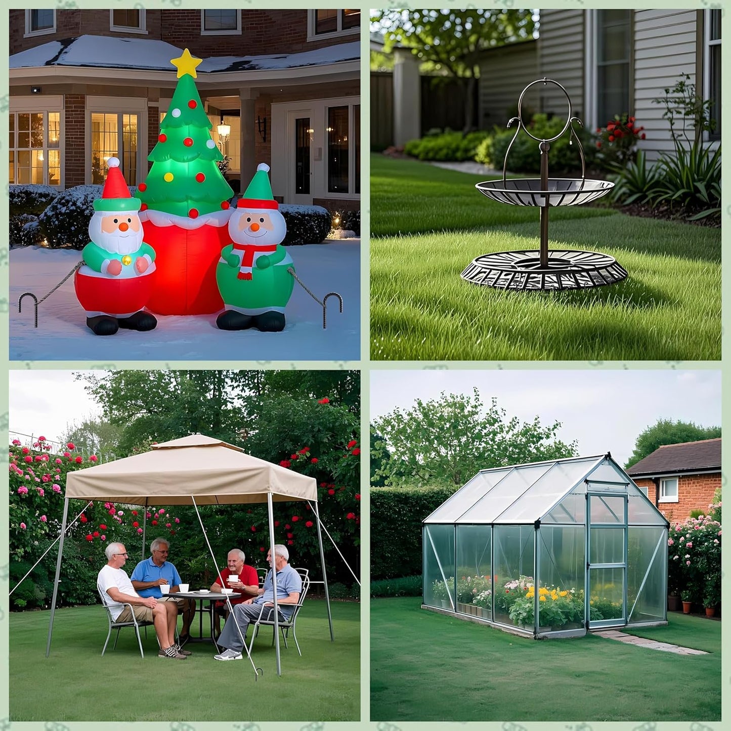 VVOKGO Rebar Stakes 18 Inch J Hook Heavy Duty Ground Anchors (32-Pack), 3/8" Diameter Metal Steel Extra Long Fence Stakes with Chisel Point End for Greenhouse, Gazebo, Carport, Camping Tents, Black