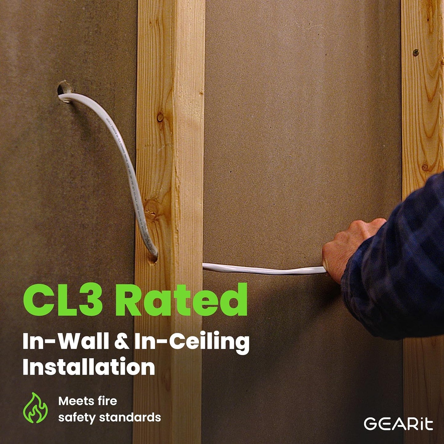 GEARit Marine Wire 14 Gauge 14/2 AWG (100 Feet), Duplex Marine Grade Tinned Copper, Red & Black 2-Conductor Electrical Cable, Oxygen-Free, Insulated for Boat, RV, Camper, Trailer, Automotive