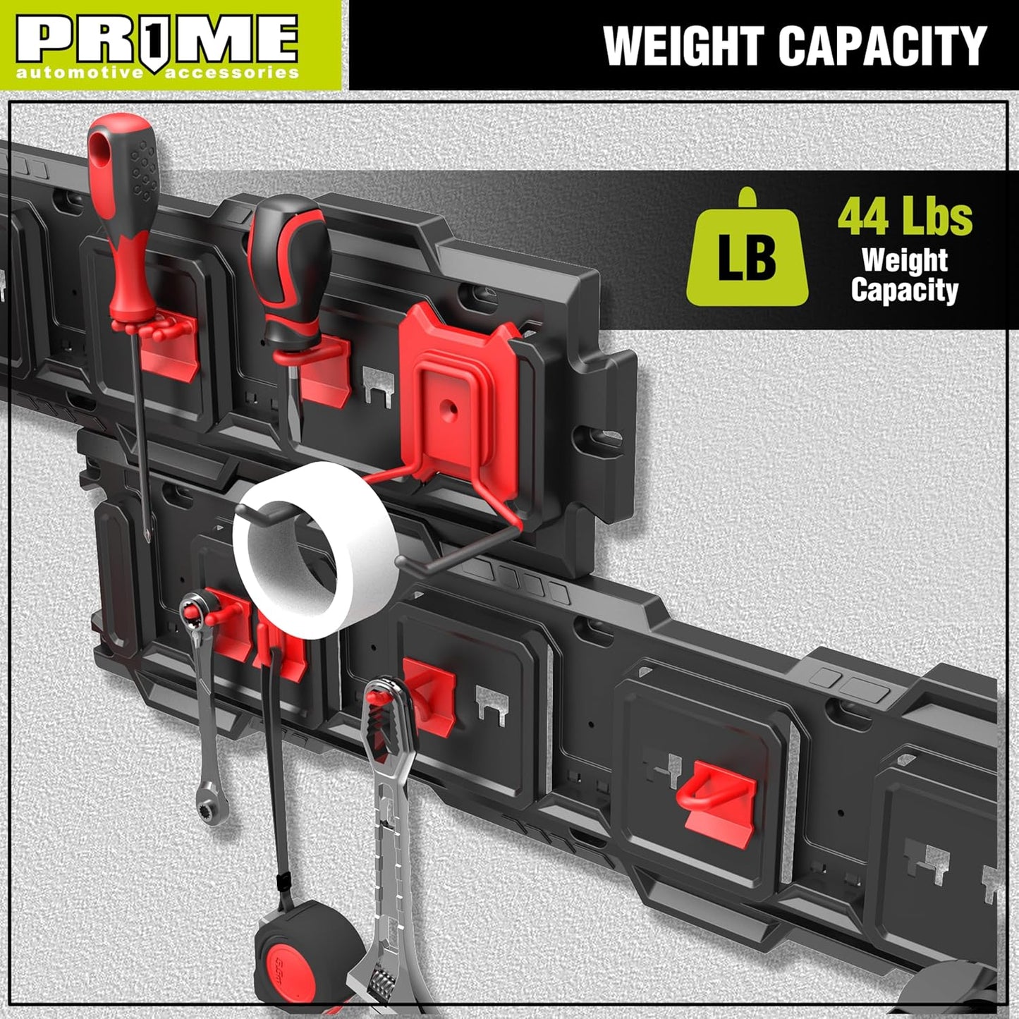 PR1ME Garage Hook, Heavy Duty Garage Wall Mount Hook, 1Pc 3.7 in Utility Garage Wall Storage Hook with Anti-Slip Coating, Garage Storage Organization Tool Hanger for Hanging Bike, Ladder Yard Tools