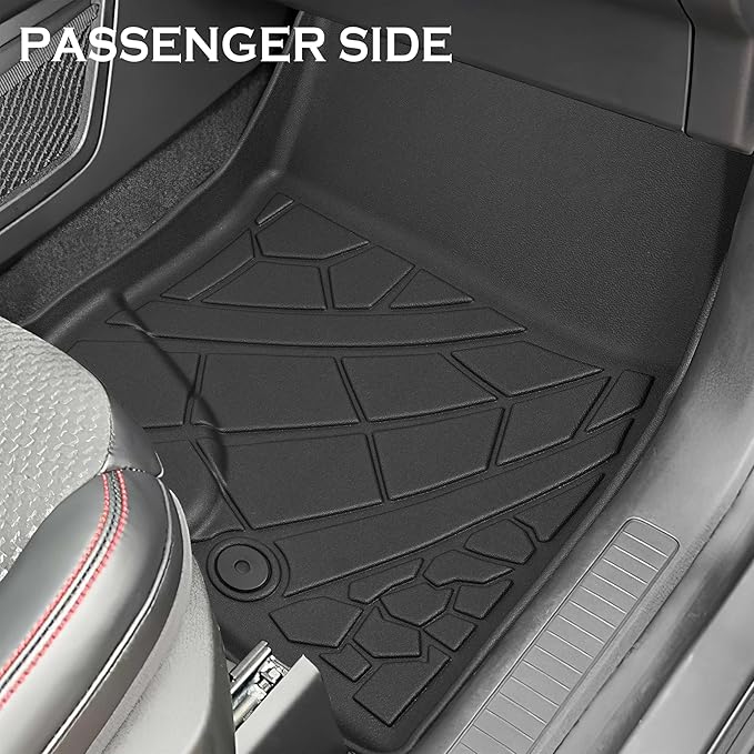 KARPAL Floor Mats Cargo Liner Fit for Ford Escape 2020-2025 2026 (NOT Fit Hybrid), Custom Fit TPE Rubber Guard Accessories Anti-Slip Car Mats for Ford Escape, 1st & 2nd Row & Cargo Liner