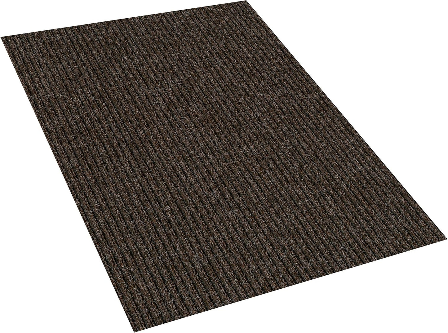 KOECKRITZ Heavy Duty Durable All Weather Indoor/Outdoor Non Slip Entrance Mat Rugs and Runners for Office Business Building Home Garage Front Door - 2' x 12' Brick