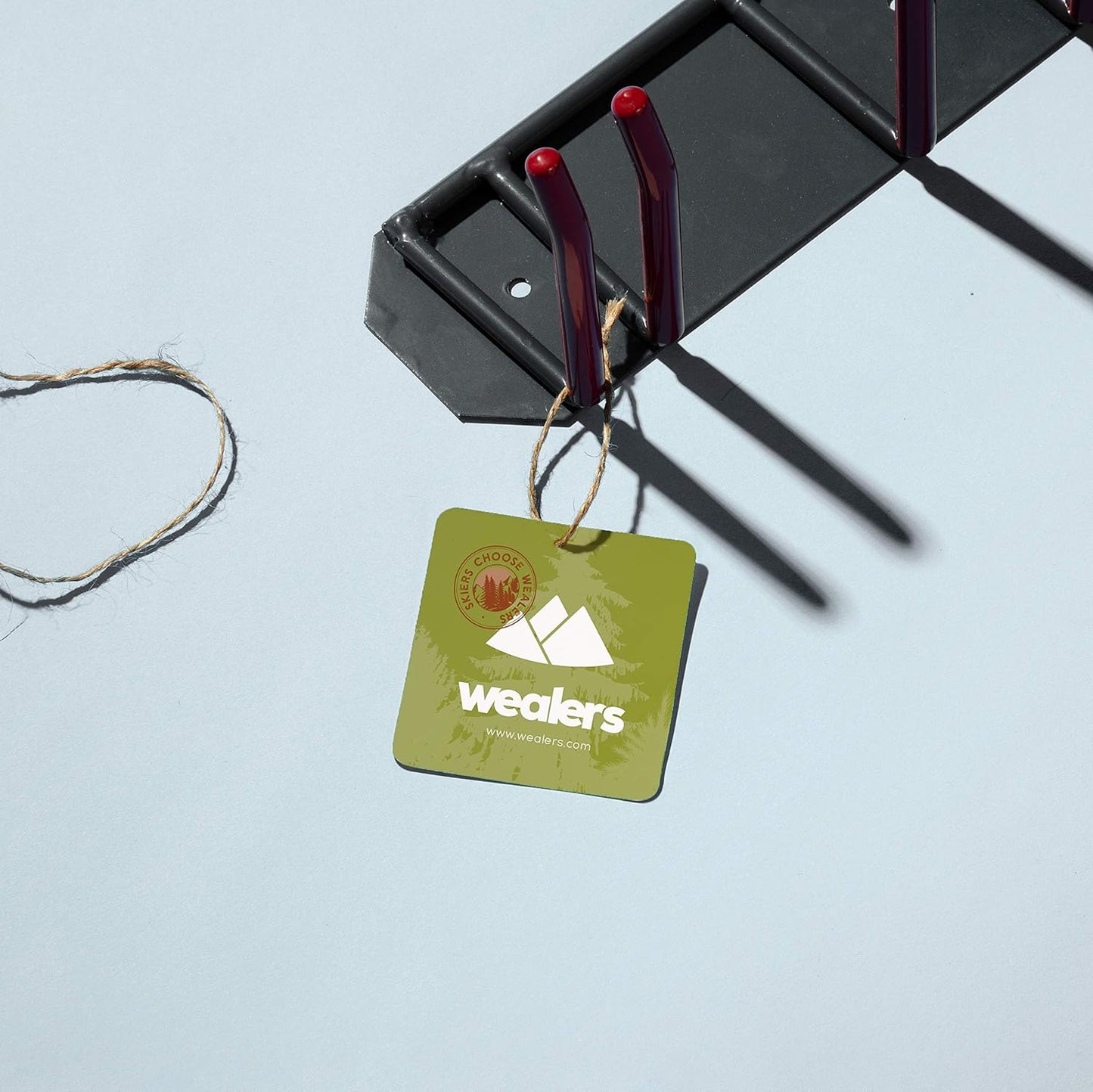 Wall Mounted Horizontal Rack for Storage of Skis and Poles-Heavy Duty Weatherproof Nonslip Garage Wall Organizer for Carrying Snowboard, Hockey Sticks, Skates, Helmets (Large, 2 Ski Sets)