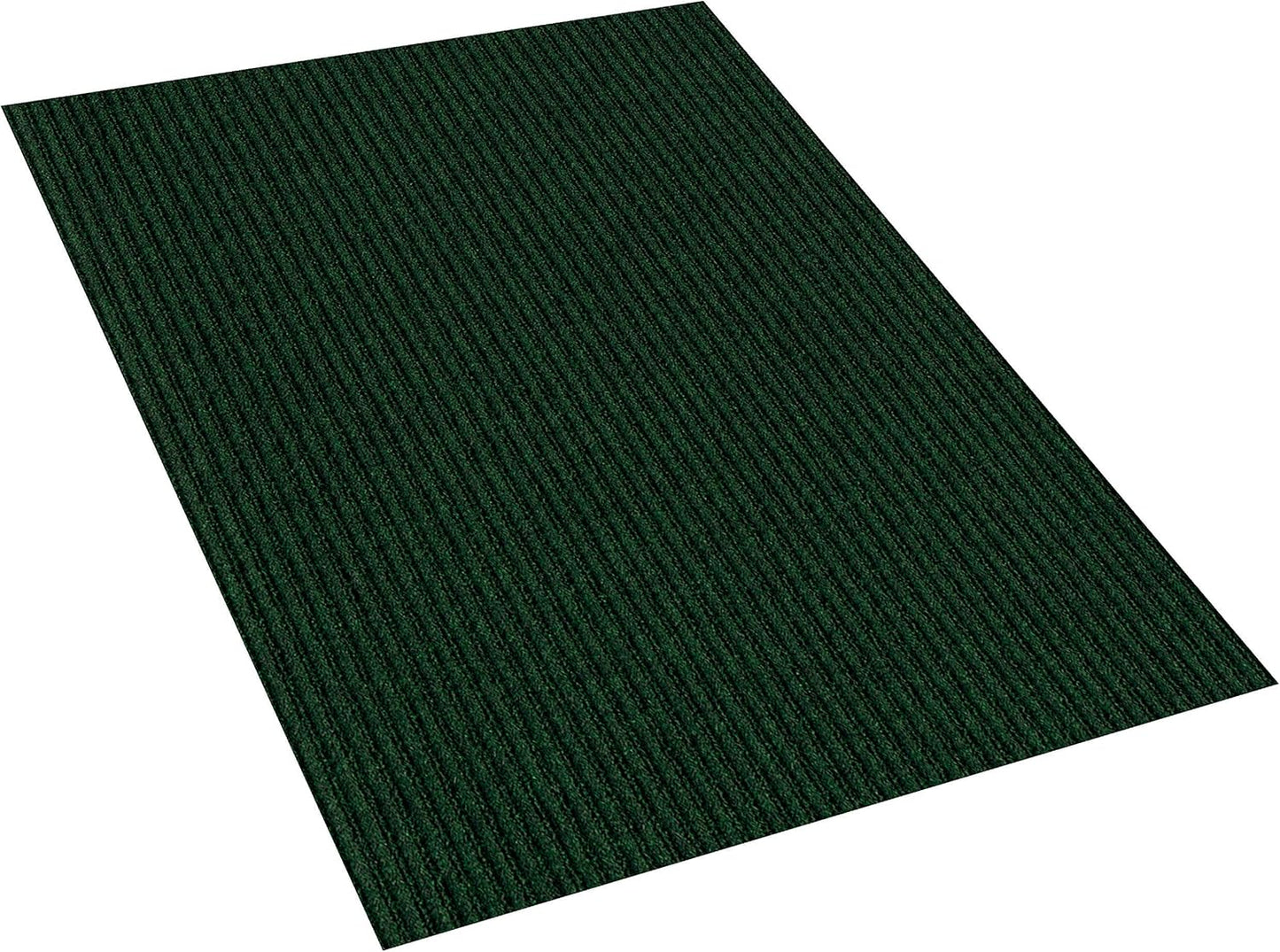 KOECKRITZ Heavy Duty Durable All Weather Indoor/Outdoor Non Slip Entrance Mat Rugs and Runners for Office Business Building Home Garage Front Door (4' x 13', Green)