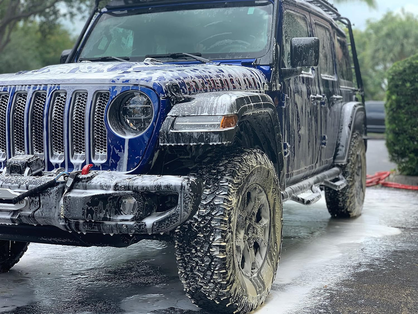 Wash Chems Pro 50 Touchless Car Wash Detergent Soap Concentrate (32 oz) No Brushing, Commercial Grade Professional Auto Foam Cleaner (Biodegradable) Also Great for Trucks & Tractors