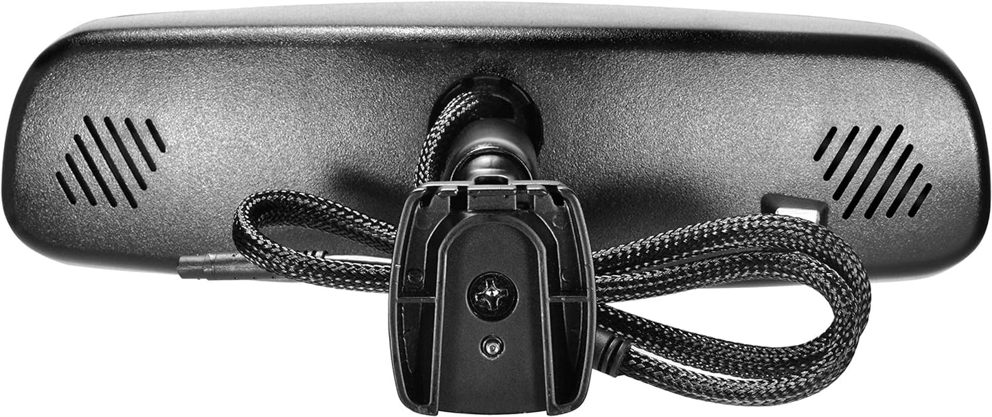 Master Tailgaters 10.5" OEM Rear View Mirror with 4.3" LCD Screen | Rearview Universal Fit Mount | Auto Adjusting Brightness LCD | Anti Glare | Full Original Mirror Replacement | Easy to Install