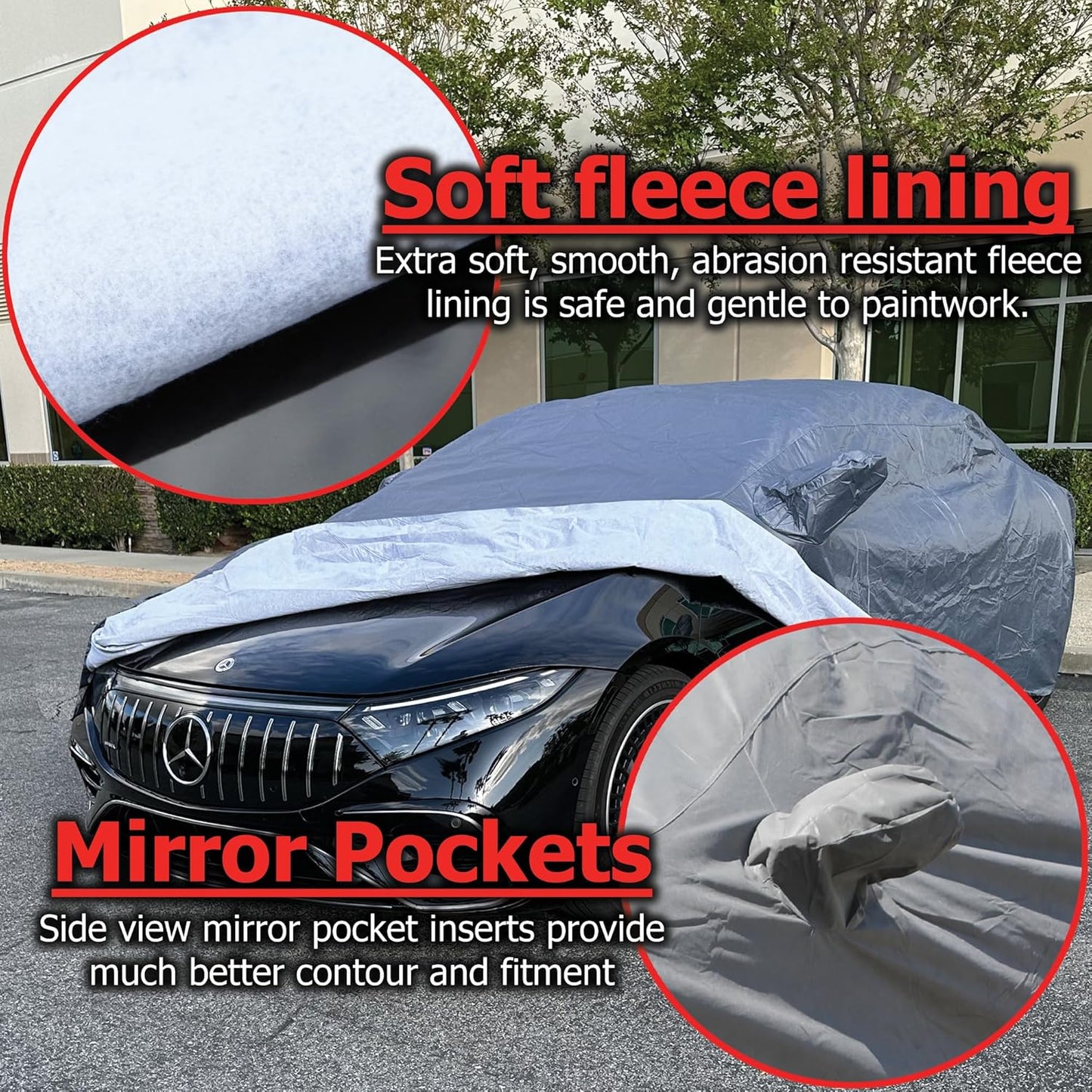 Custom FIT Car Cover fits 2020 2021 2022 2023 2024 2025 Chevy Corvette C8 XTREMECOVERPRO Diamond Series Grey