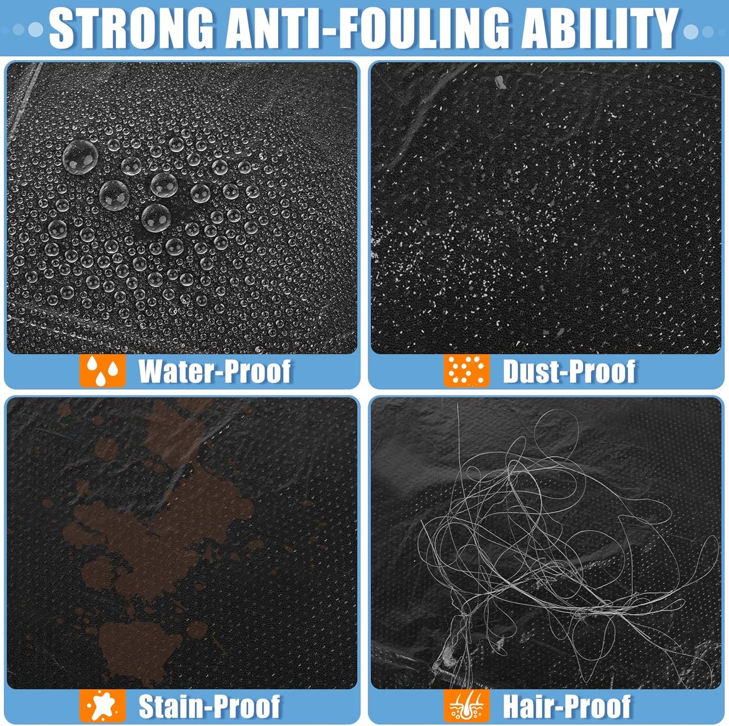 MYFAMIREA 250 PCS Disposable Car Seat Covers Clear Plastic Vehicle Seat Protector Set with Steering Wheel, Gear Shift and Handbrake Covers, Universal for Cars Auto Truck Bus Airplane