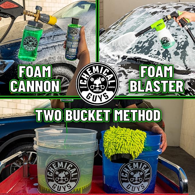 Chemical Guys HOL316 Ultimate Snow Foam Car Wash Combo Kit, 16 Fl Oz (Pack of 2)