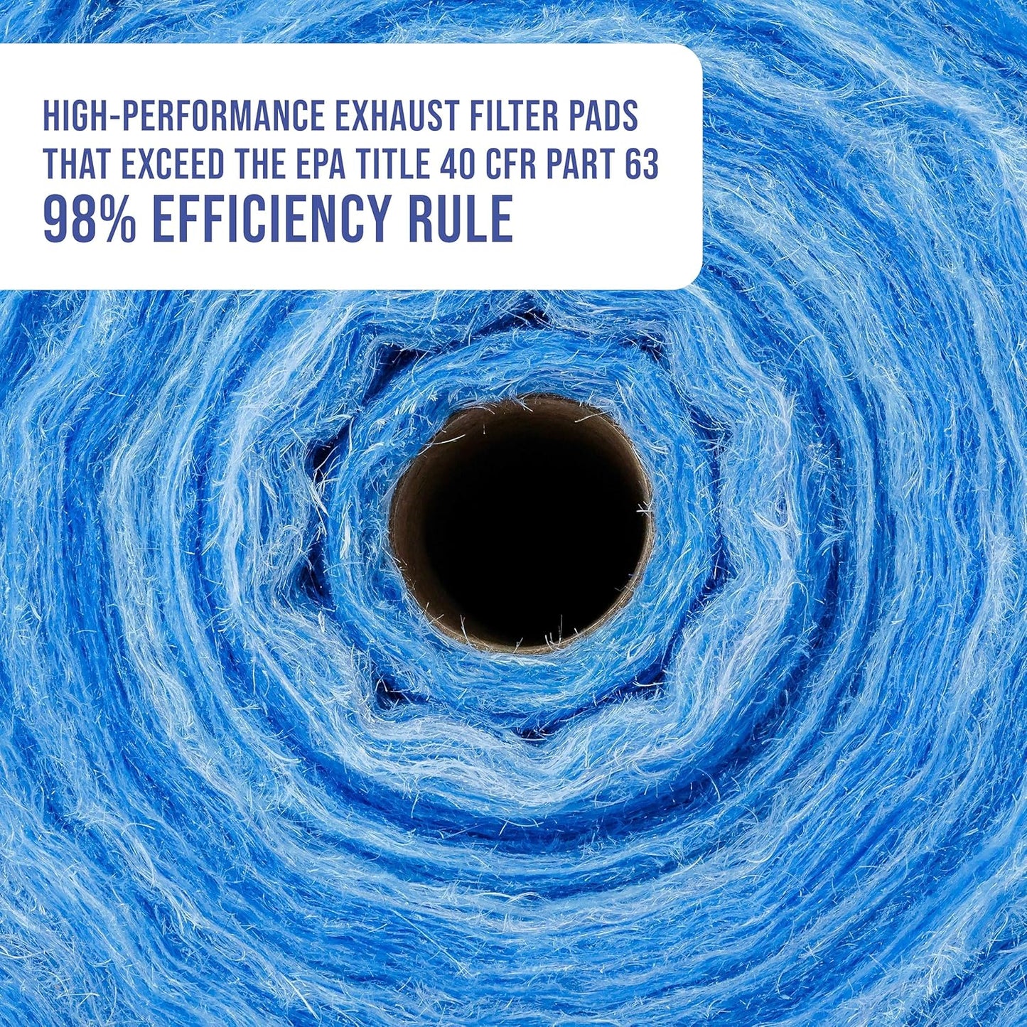 Master Airbrush Elite Paint Spray Booth Exhaust Filter Roll 30" x 300' - 18 Gram Heavy-Duty Fiberglass Paint Arrestor for Filtering Overspray Particles in Auto Body Shops & Refinish Booths